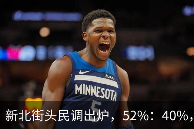 新北街头民调出炉，52%：40%，苏巧慧需解释两个问题！