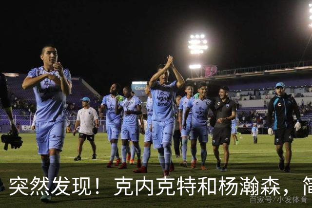 突然发现！克内克特和杨瀚森，简直一模一样啊